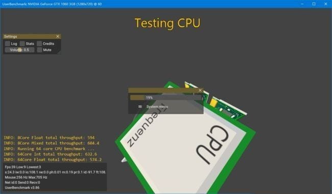 UserBenchmark(系统测试跑分软件) v4.6.7.0 便携版