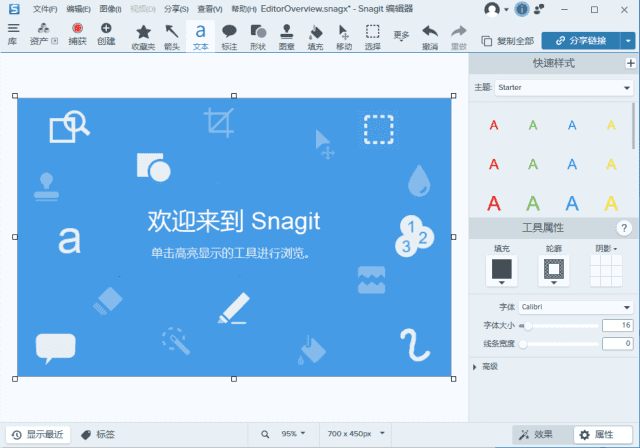 TechSmith Snagit 2025 (25.1.0.6239) 汉化破解版