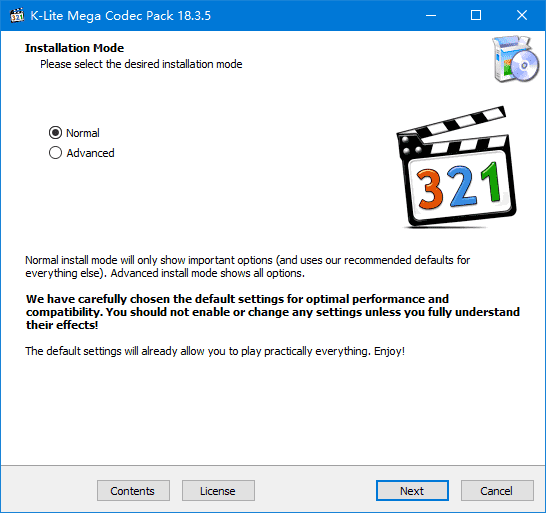 K-Lite Mega/FULL Codec Pack(视频解码器) v18.8.5 / 18.8.9 Beta