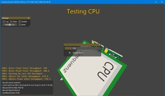 UserBenchmark(系统测试跑分软件) v4.8.4.0 便携版