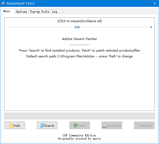 AdobeGenP(Adobe全家桶系列激活工具) v3.6.7 / 3.4.14.1 绿色版