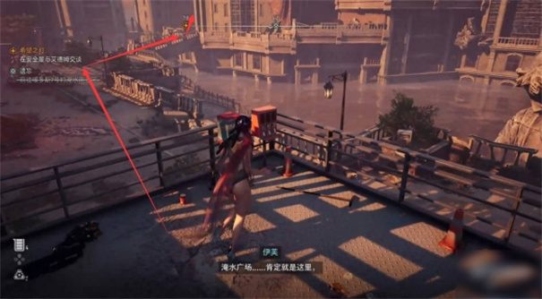 剑星水淹商业区水下怎么去