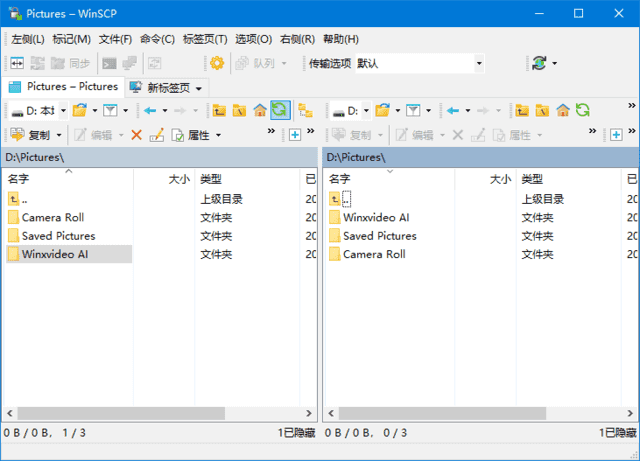 WinSCP(SSH图形化SFTP客户端) v6.5.3 多语便携版