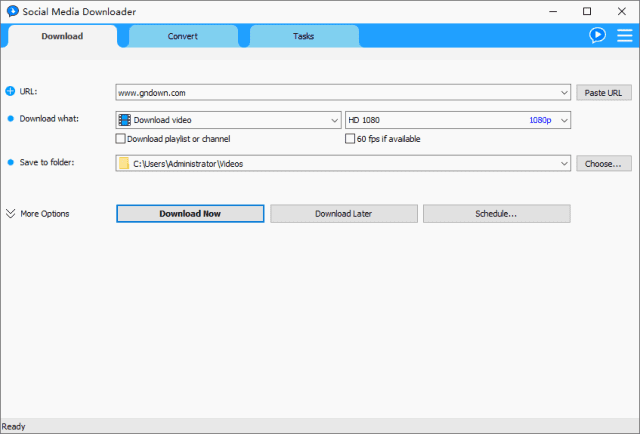 Social Media Downloader(社交媒体下载工具) v7.5.10 便携版