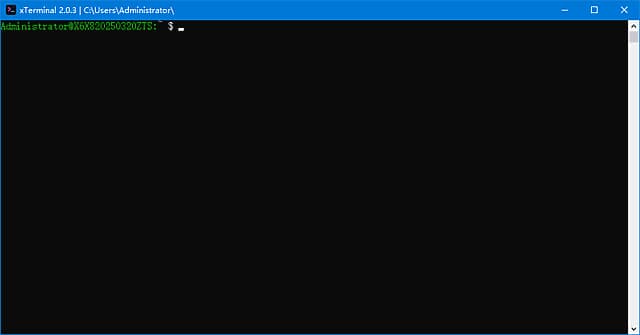 图片[1]-xTerminal(开源免费命令终端) v2.0.4.2 中文绿色版-酷软