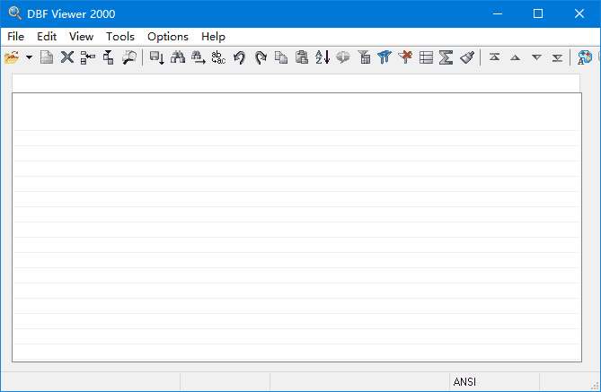 DBF Viewer 2000(查看和编辑DBF文件) v8.79 便携版