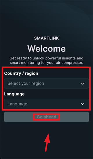Atlas Copco SMARTLINK app Atlas Copco SMARTLINK app