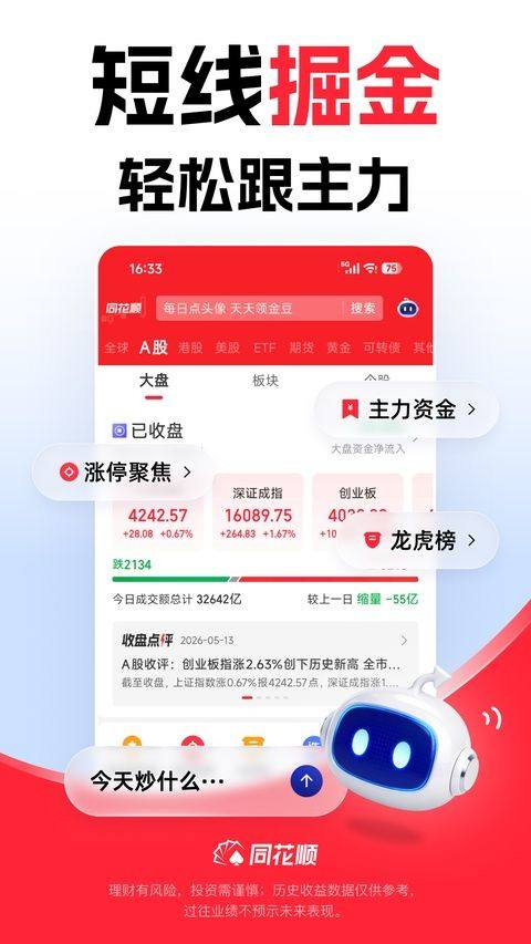 同花顺手机炒股软件 v11.58.03安卓版