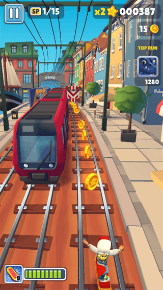地铁跑酷全人物全滑板解锁版本 v3.66.0安卓版