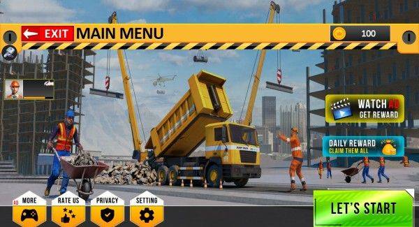 大型城市建造游戏(Mega Construction City Game) v0.4.0 安卓版