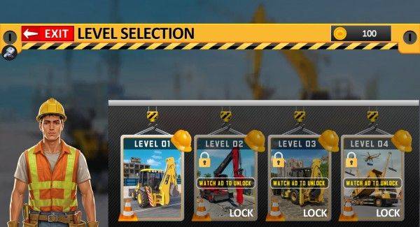 大型城市建造游戏(Mega Construction City Game) v0.4.0 安卓版
