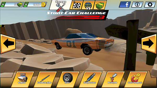 特技车挑战赛3游戏(StuntCar3) v4.07安卓版