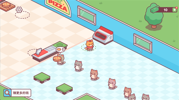 猫咪披萨店游戏