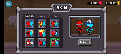红蓝火柴人2全皮肤版最新 v2.2.7 手机版