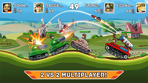 钢铁之丘官方版(Hills of Steel) v8.7.3安卓版