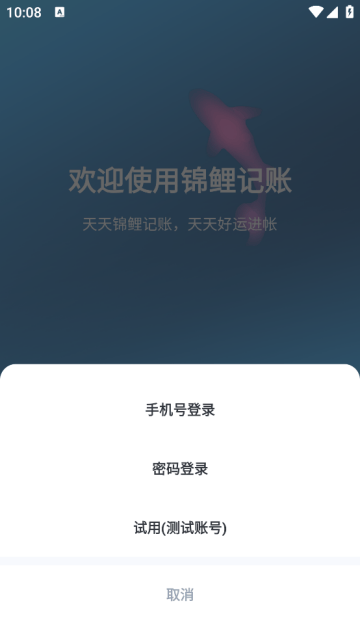 锦鲤记账app