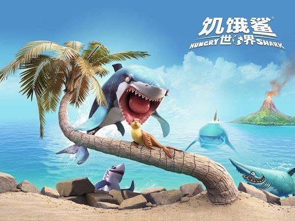 饥饿鲨世界全鲨鱼解锁版 v7.7.1安卓版