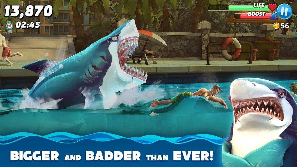 饥饿鲨世界国际服正版(Hungry Shark World) v8.0.6安卓版