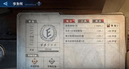 鬼泣巅峰之战国际版下载 v2.1.1.428806 安卓版 如何提高事务所等级截图1