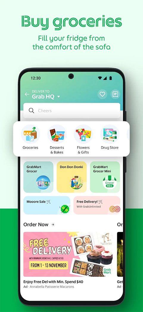 Grab中文版 v5.419.0最新版