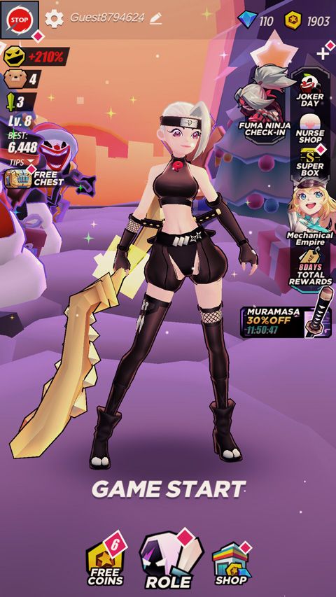 刀光与少女国际服 v8.6.620000安卓版