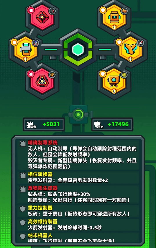 弹壳特攻队4399渠道服下载 v5.0.1 安卓版 技能选择截图