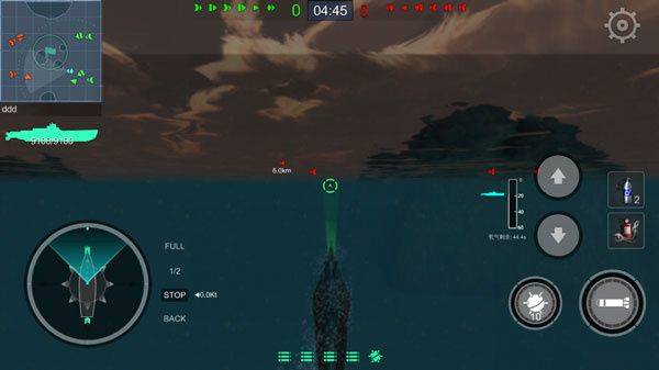 战舰猎手百度渠道服下载 v1.52.4 安卓版 潜艇操作指南截图