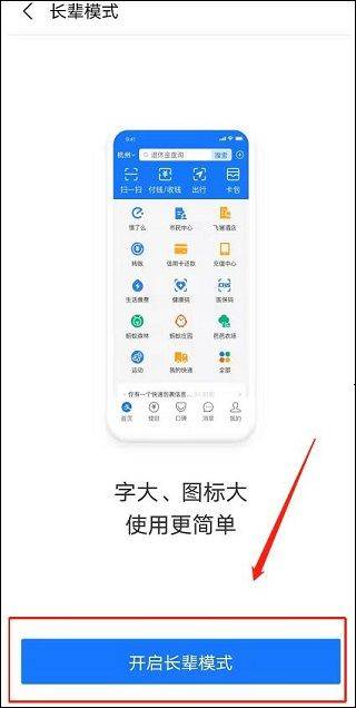 支付宝长辈版 v12.12.20.8000安卓版