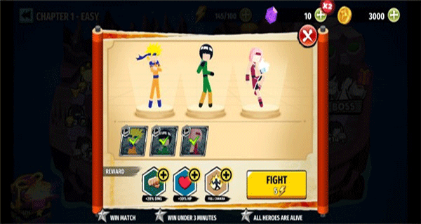 火柴人忍者3v3官方版(Stickman Ninja 3v3) v7.6安卓版
