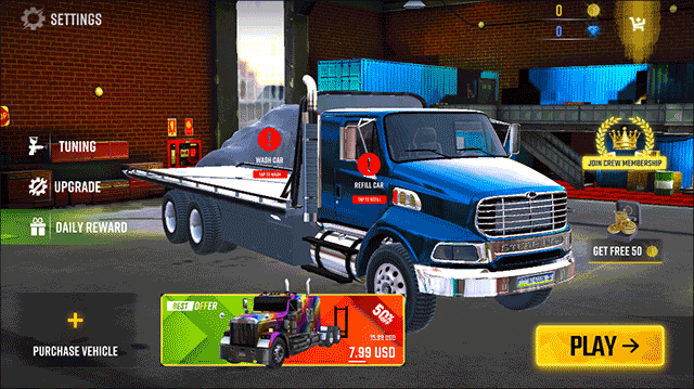 美国卡车模拟器变革国际服 v10.0.23安卓版