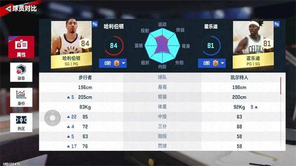 美职篮巅峰对决正版下载 v1.12.200 测试服 金卡球员推荐截图1