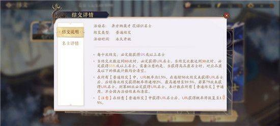 名士培养攻略1