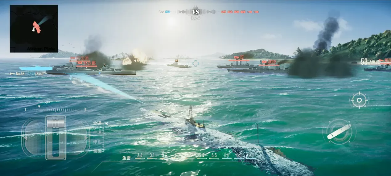 苍蓝前线手游官方版下载 v1.4.0 安卓版 舰炮瞄准技巧2