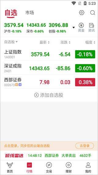 西部证券信天游app官方版下载 v6.1.0 安卓版 模块介绍2