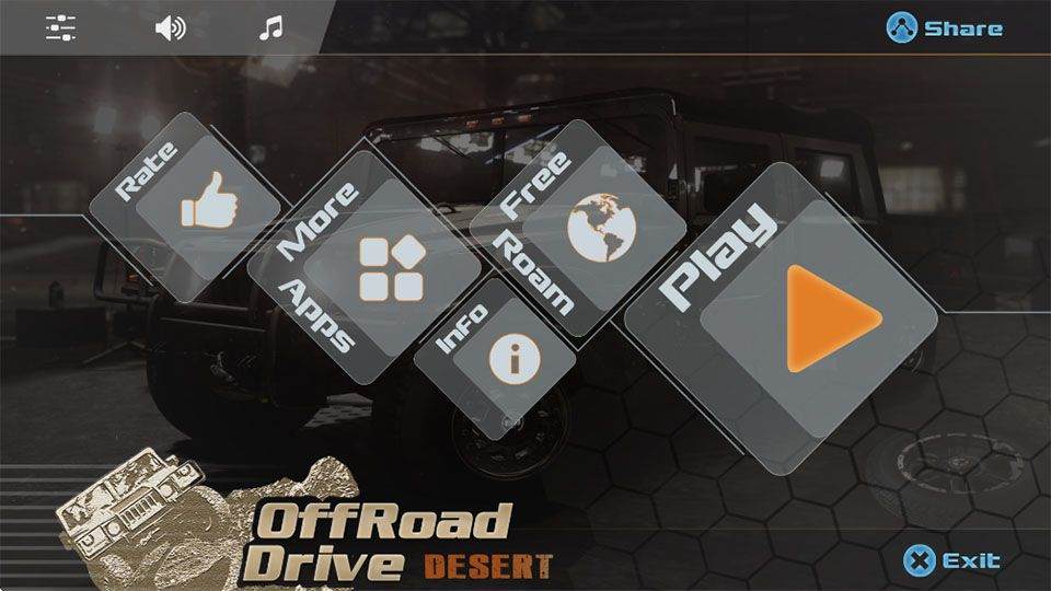 越野沙漠驾驶手机版(OffRoad Drive Desert) v2.3安卓版