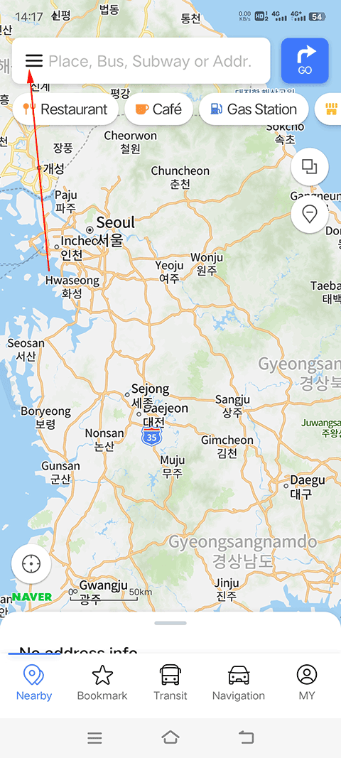 NAVER地图最新中文版 v6.9.1.3安卓版