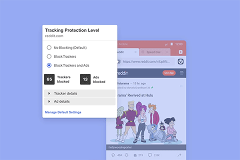 Vivaldi浏览器手机版 v7.9.3980.152官方版