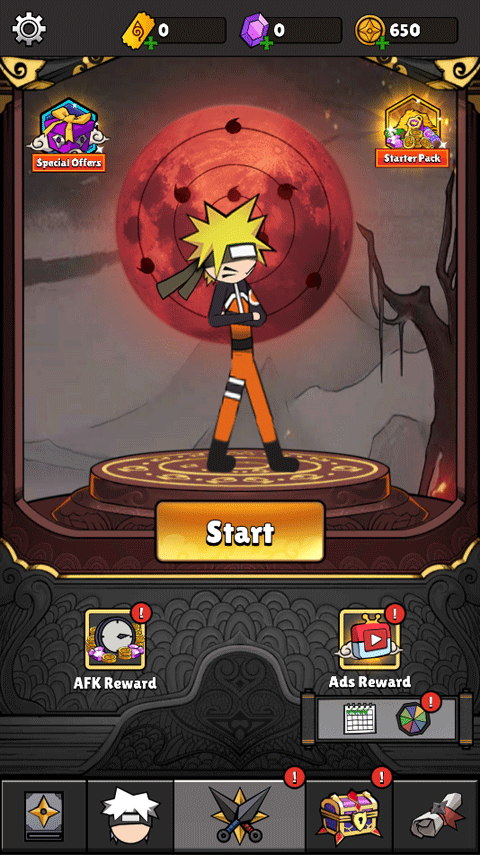 火柴人忍者战斗手机版(Stickman Shinobi Fighting) v1.40安卓版